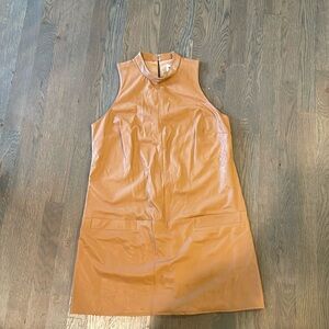 Amanda Uprichard leather mini dress
